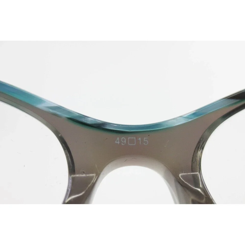 Chelsea Morgan CMM 7001 GR Teal Grey Cat Eye Eyeglasses Frames 49-15-130